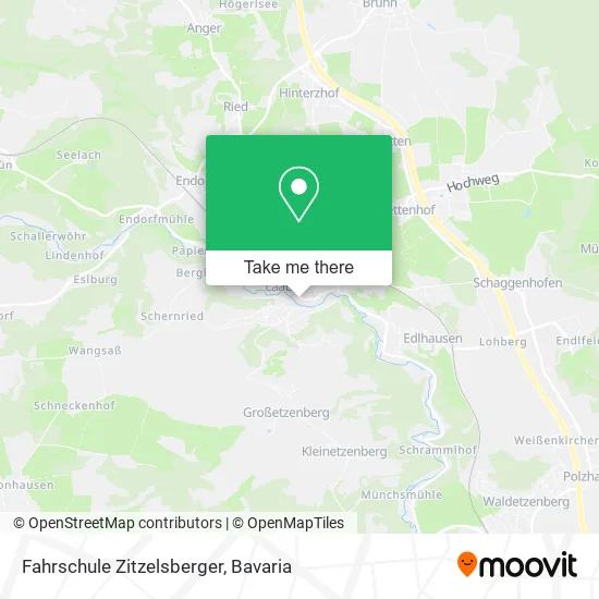 Карта Fahrschule Zitzelsberger