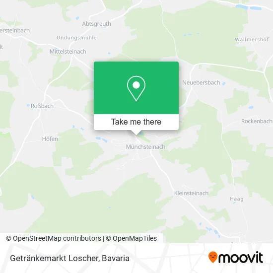 Карта Getränkemarkt Loscher