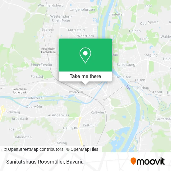 Карта Sanitätshaus Rossmüller
