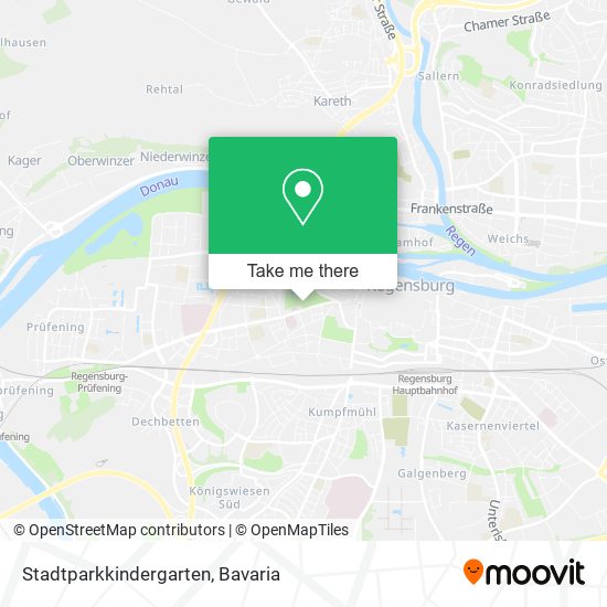 Stadtparkkindergarten map