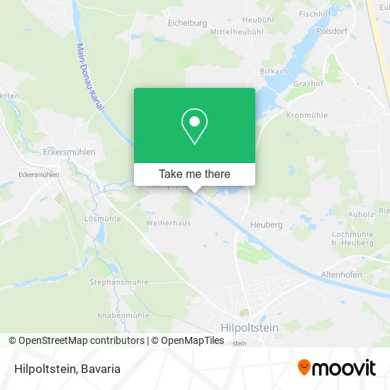 Карта Hilpoltstein