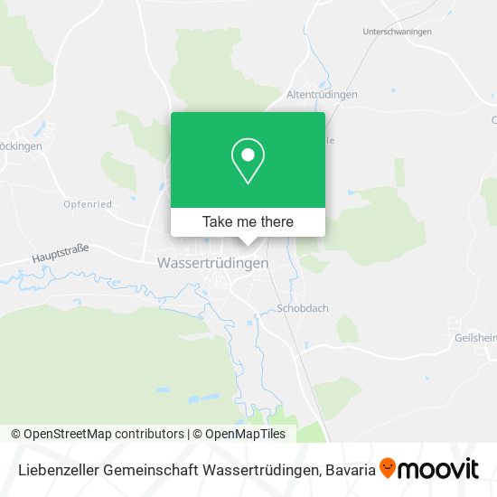 Liebenzeller Gemeinschaft Wassertrüdingen map