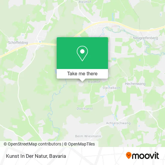 Карта Kunst In Der Natur