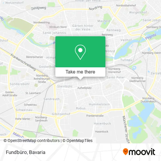 Карта Fundbüro