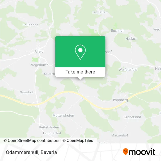 Карта Ödammershüll