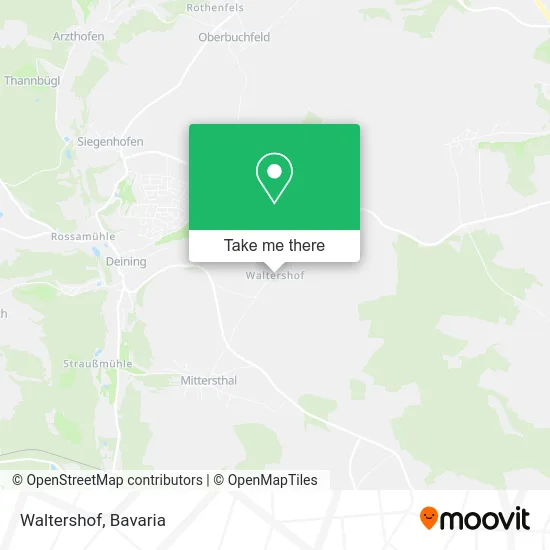 Карта Waltershof