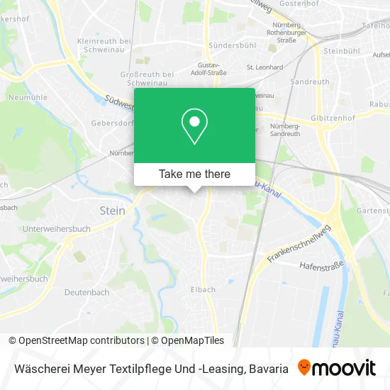 Карта Wäscherei Meyer Textilpflege Und -Leasing