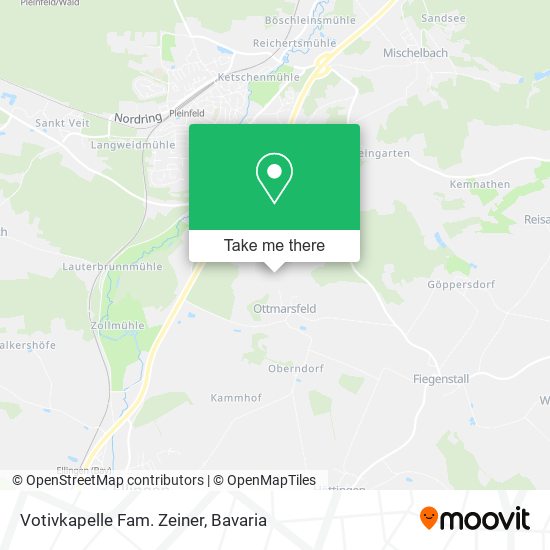 Votivkapelle Fam. Zeiner map