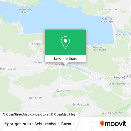 Sportgaststätte Schützenhaus map