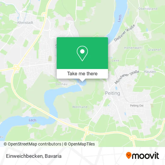 Карта Einweichbecken