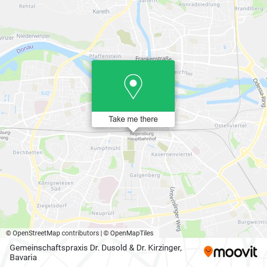 Gemeinschaftspraxis Dr. Dusold & Dr. Kirzinger map