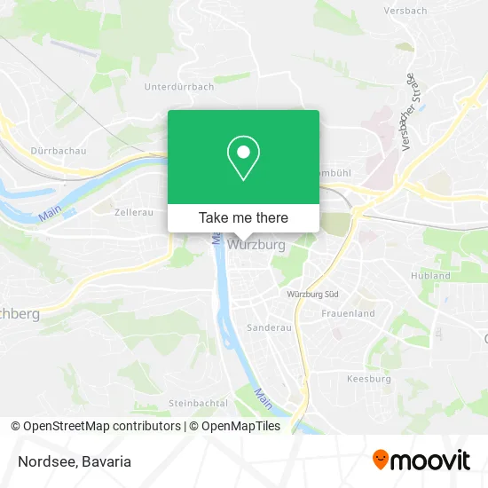 Карта Nordsee