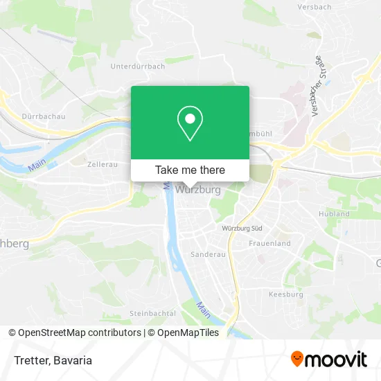 Карта Tretter