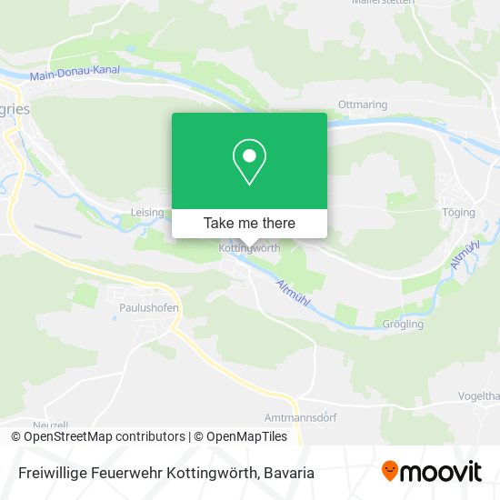 Freiwillige Feuerwehr Kottingwörth map