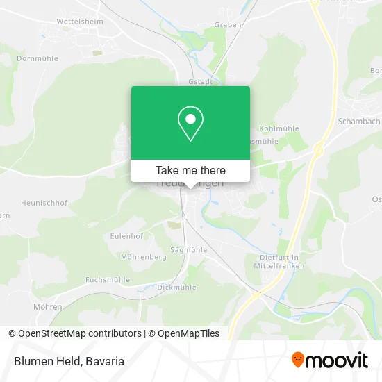 Карта Blumen Held