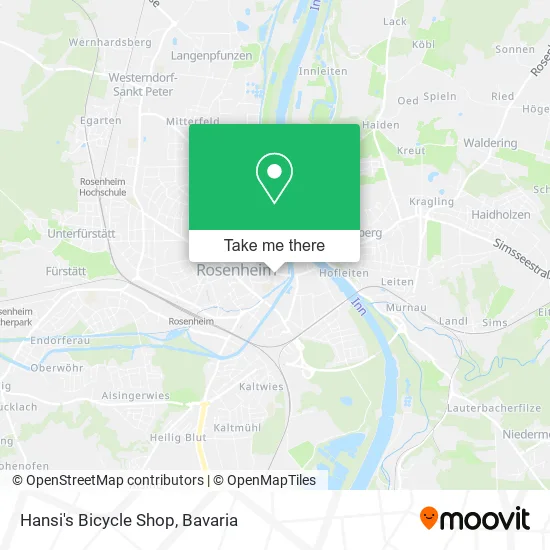 Карта Hansi's Bicycle Shop