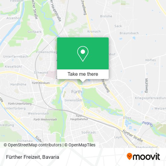 Fürther Freizeit map