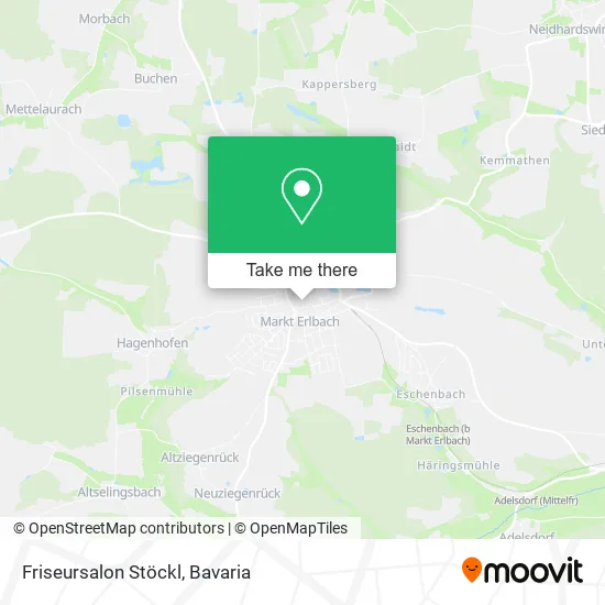 Карта Friseursalon Stöckl