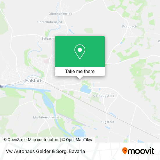 Vw Autohaus Gelder & Sorg map