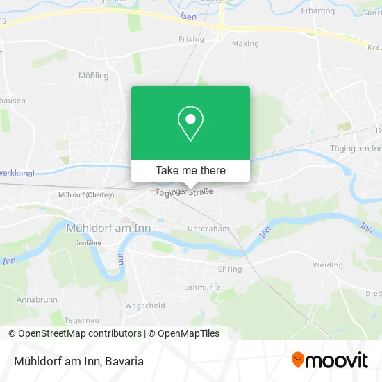 Карта Mühldorf am Inn