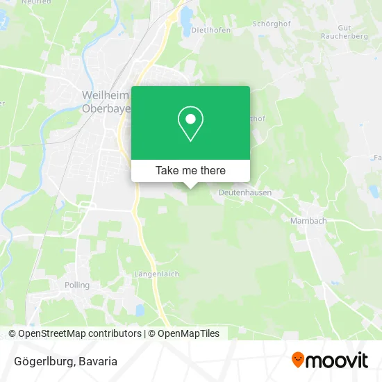 Карта Gögerlburg