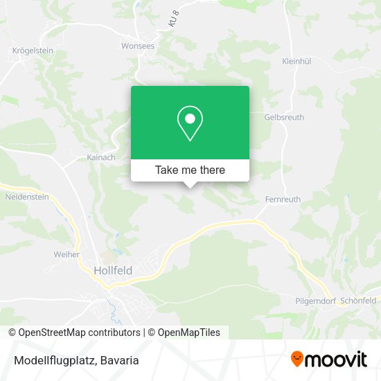 Карта Modellflugplatz