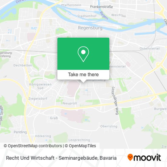 Recht Und Wirtschaft - Seminargebäude map