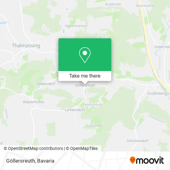 Карта Göllersreuth
