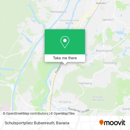 Карта Schulsportplatz Bubenreuth