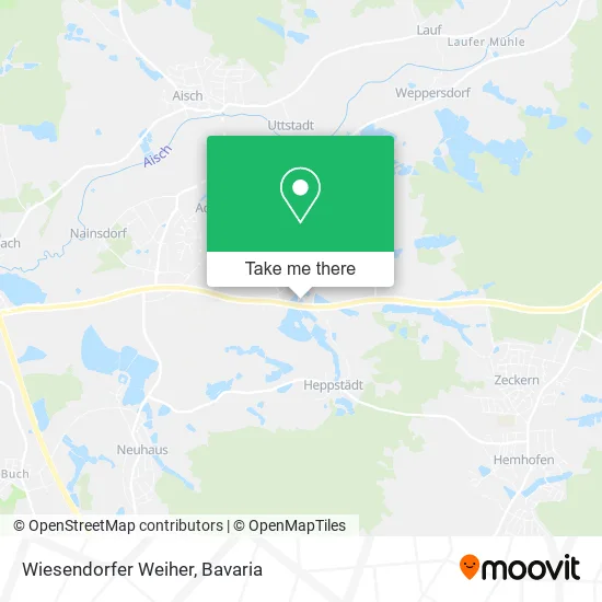 Карта Wiesendorfer Weiher