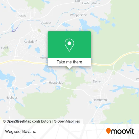Карта Wegsee