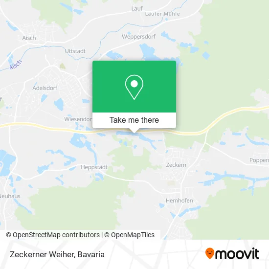 Карта Zeckerner Weiher