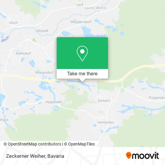 Карта Zeckerner Weiher