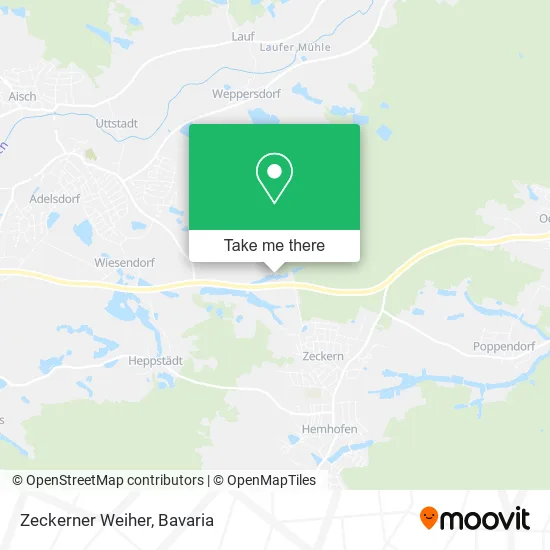 Карта Zeckerner Weiher