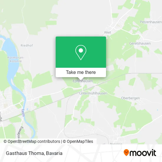 Карта Gasthaus Thoma