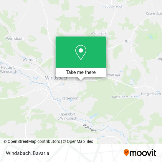 Windsbach map