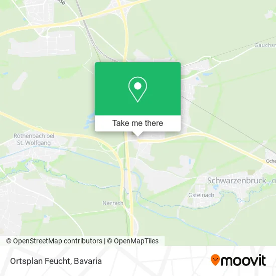 Карта Ortsplan Feucht