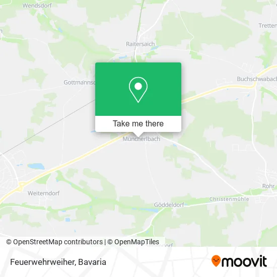 Карта Feuerwehrweiher