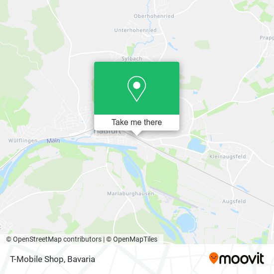 T-Mobile Shop map