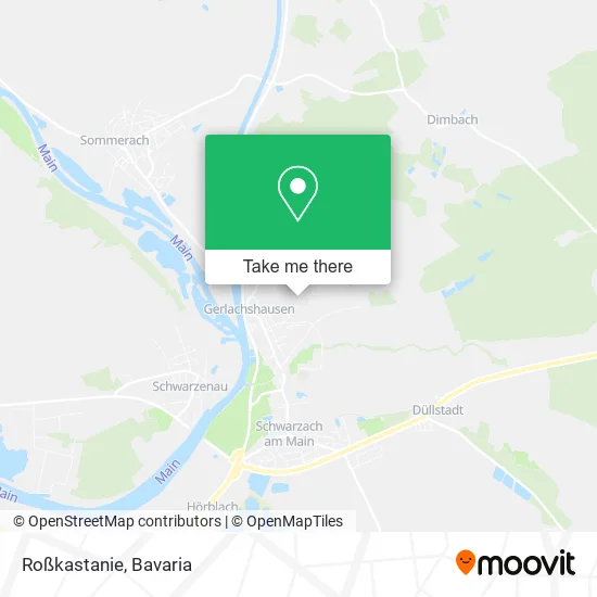 Карта Roßkastanie