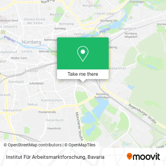 Карта Institut Für Arbeitsmarktforschung