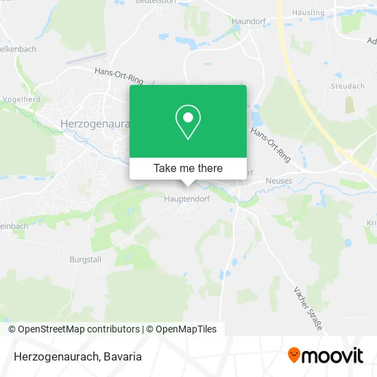 Карта Herzogenaurach