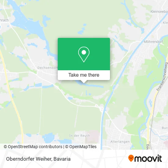 Карта Oberndorfer Weiher