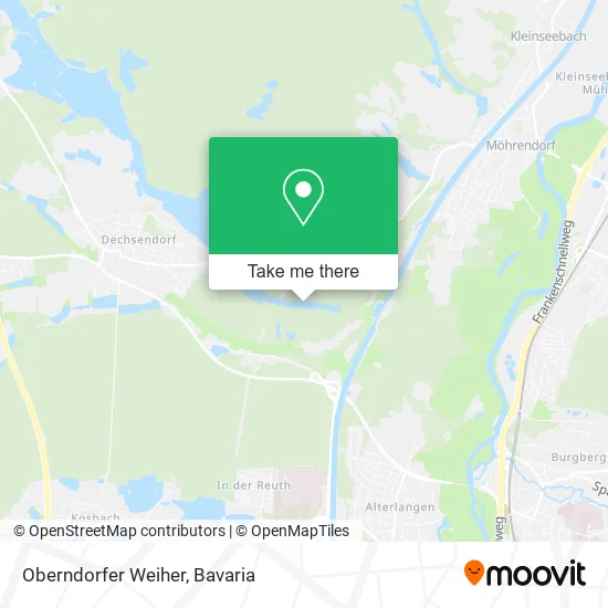 Карта Oberndorfer Weiher