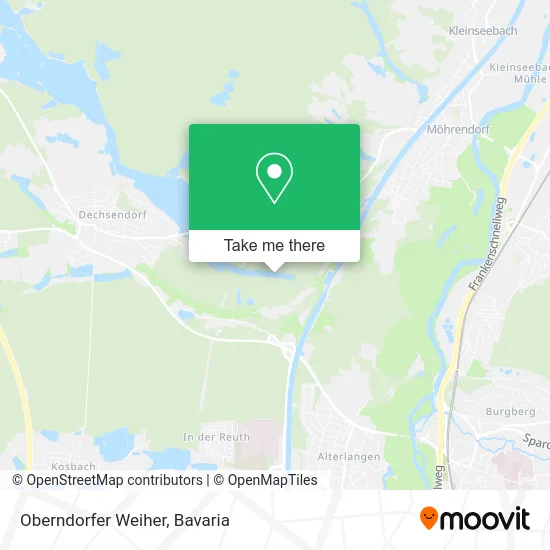 Карта Oberndorfer Weiher