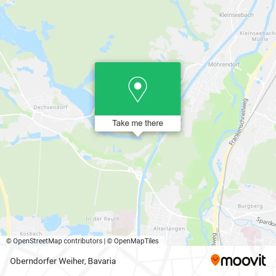 Карта Oberndorfer Weiher