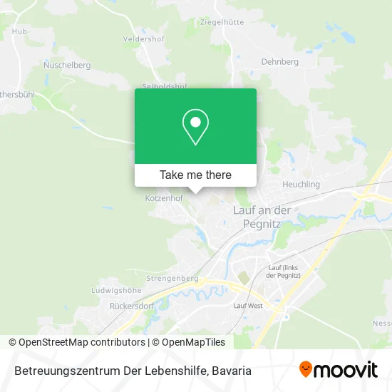 Карта Betreuungszentrum Der Lebenshilfe