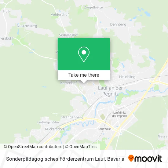 Карта Sonderpädagogisches Förderzentrum Lauf