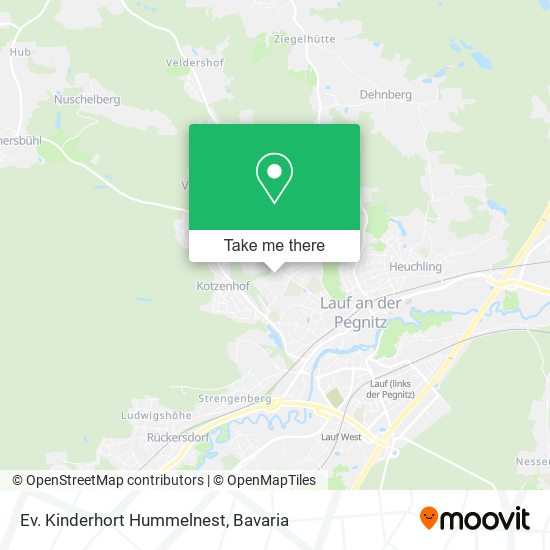 Ev. Kinderhort Hummelnest map