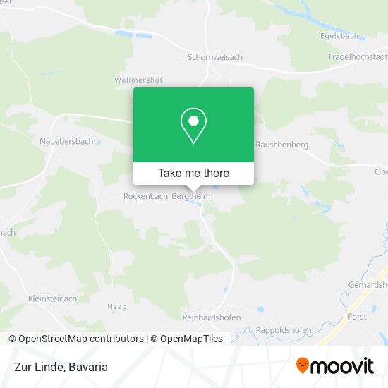 Zur Linde map